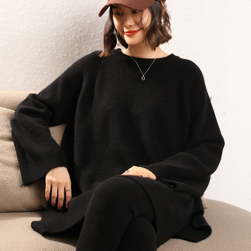 Damen Oversized Pullover Eveloria Großgröße