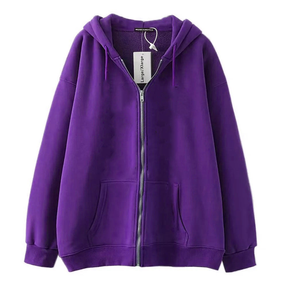 Damen Oversized Kapuzenjacke mit Taschen Eveloria