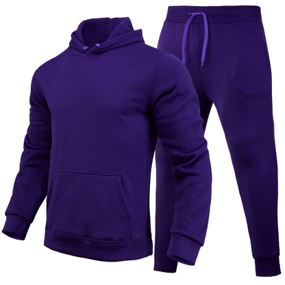Damen Sportliches Hoodie- und Jogginghose-Set Baumwollmix Eveloria