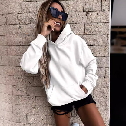 Damen Kapuzenpulli Weich Eveloria