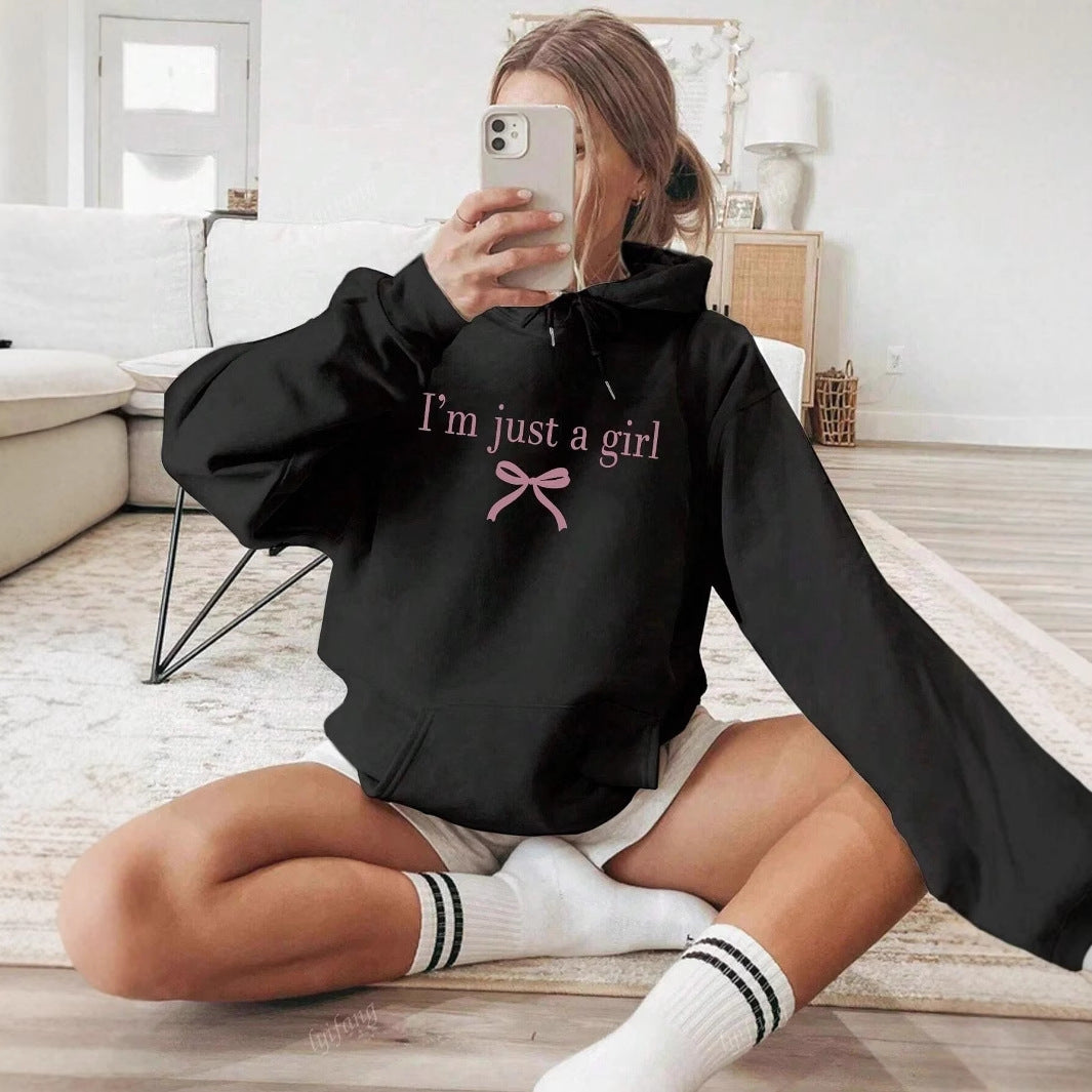 Damen Kapuzenpullover Klassischer Schnitt Moderner Spruch - Eveloria