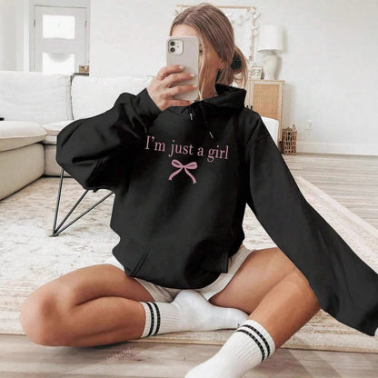 Damen Kapuzenpullover Klassischer Schnitt Moderner Spruch - Eveloria