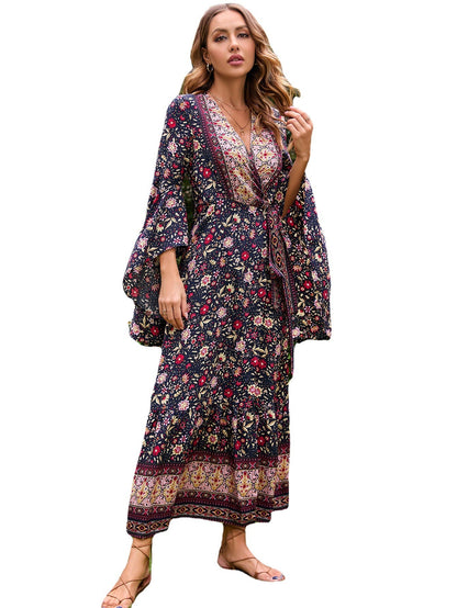 Damen Wickelkleid Eveloria