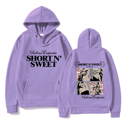 Damen Kapuzenpullover mit Comic-Design Lässiger Schnitt Eveloria