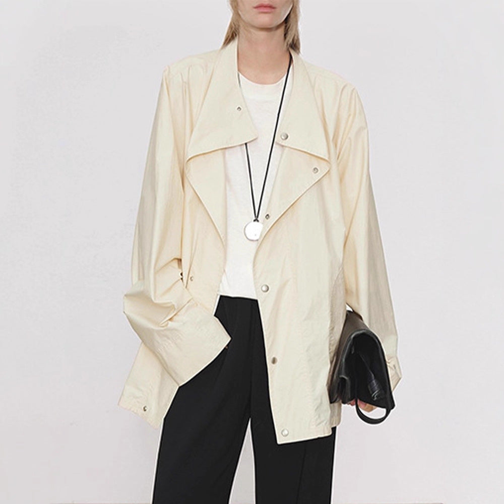 Damen Oversized Übergangsjacke Eveloria