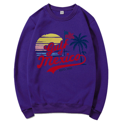 Damen Sweatshirt Grafikdesign Lässig Grau Eveloria
