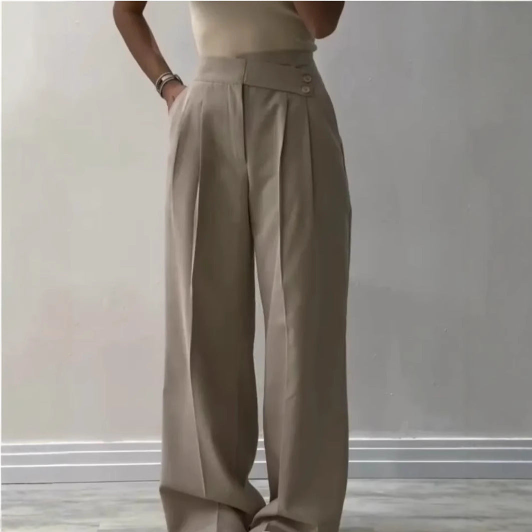 Damen Bügelfaltenhose Eveloria Weit - Eveloria