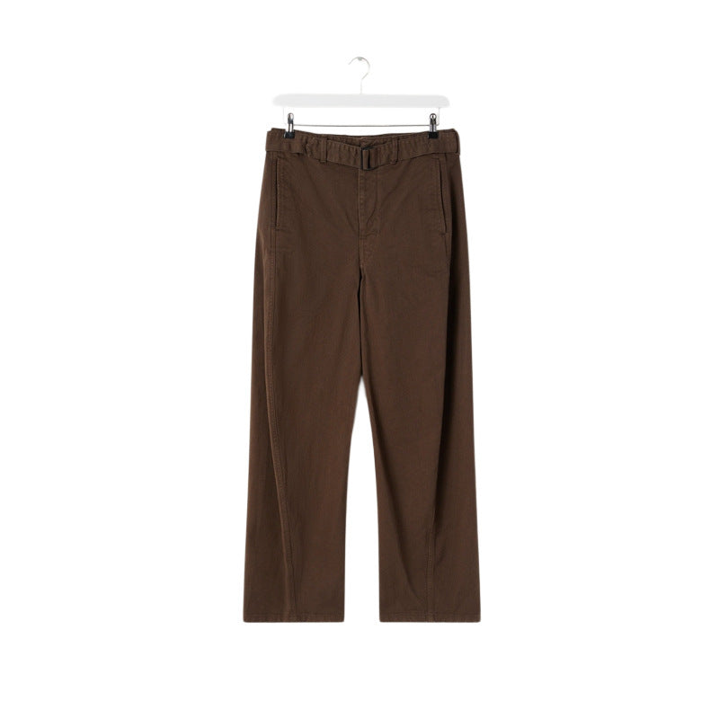 Damen High-Waist-Hose mit Gürtel Eveloria