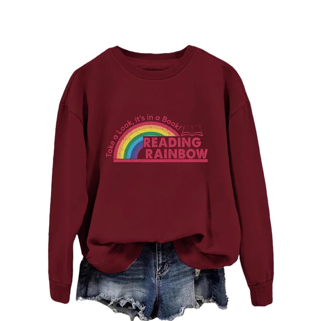 Damen Sweatshirt mit einzigartigem Druck Eveloria