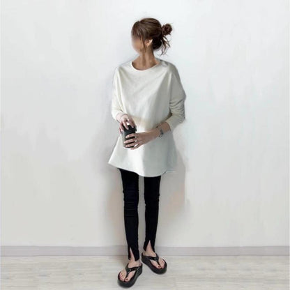 Damen Oversized Sweatshirt Lässiger Schnitt Eveloria