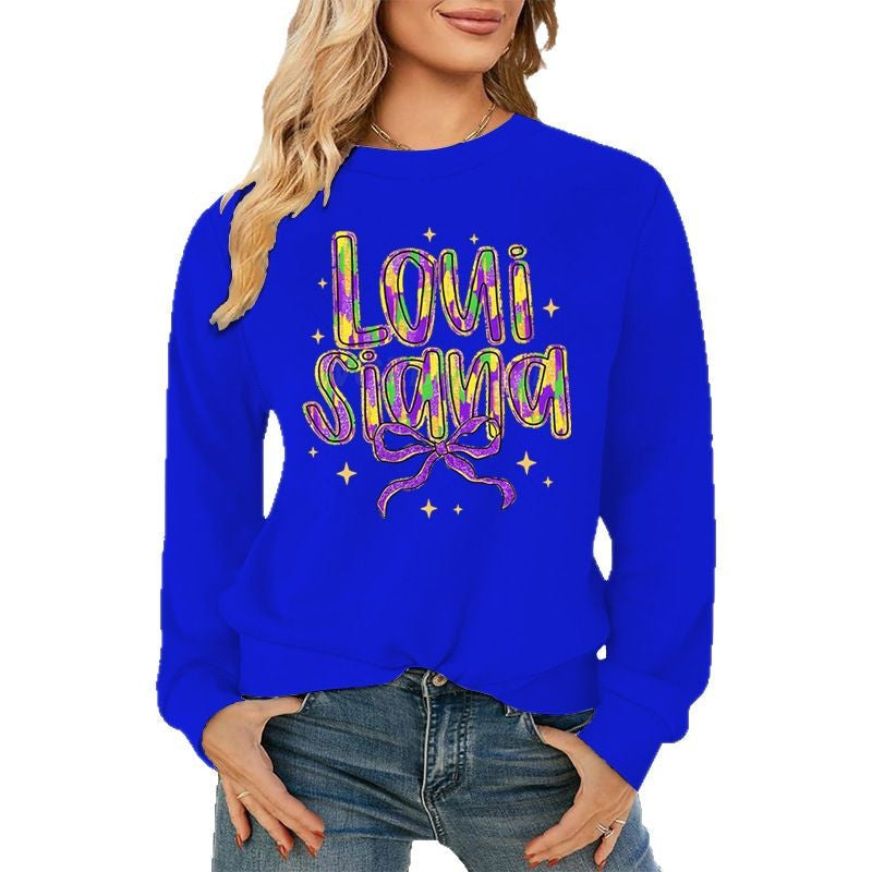 Eveloria Damen Sweatshirt Weiches Innenfutter Grau
