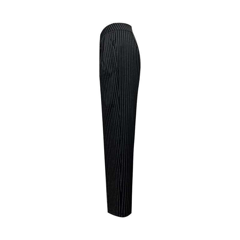 Damen Hochbundhose Gestreift Eveloria