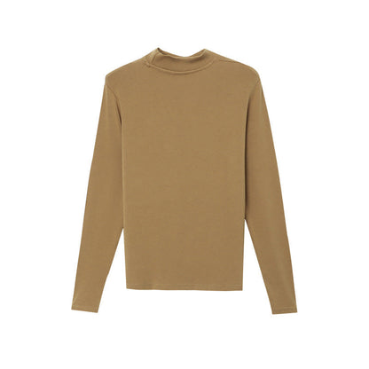 Damen Langarmshirt Hochkragen Eveloria