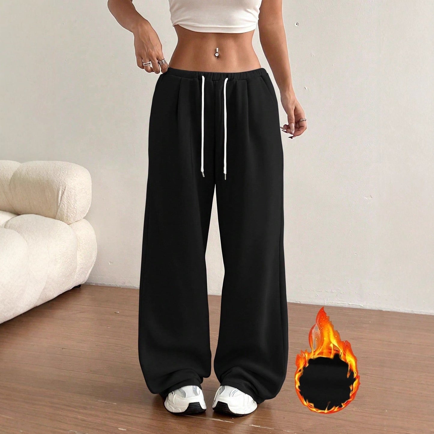 Damen Sweathose Bequem Lässiger Schnitt Eveloria