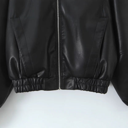 Damen Bikerjacke Elastisch Eveloria