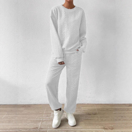 Damen Strickset Kuschelig Lockere Passform Eveloria - Eveloria