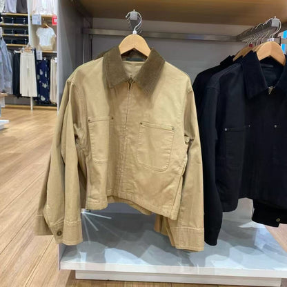 Damen Arbeitsjacke mit Brusttaschen Trendfarbe Eveloria
