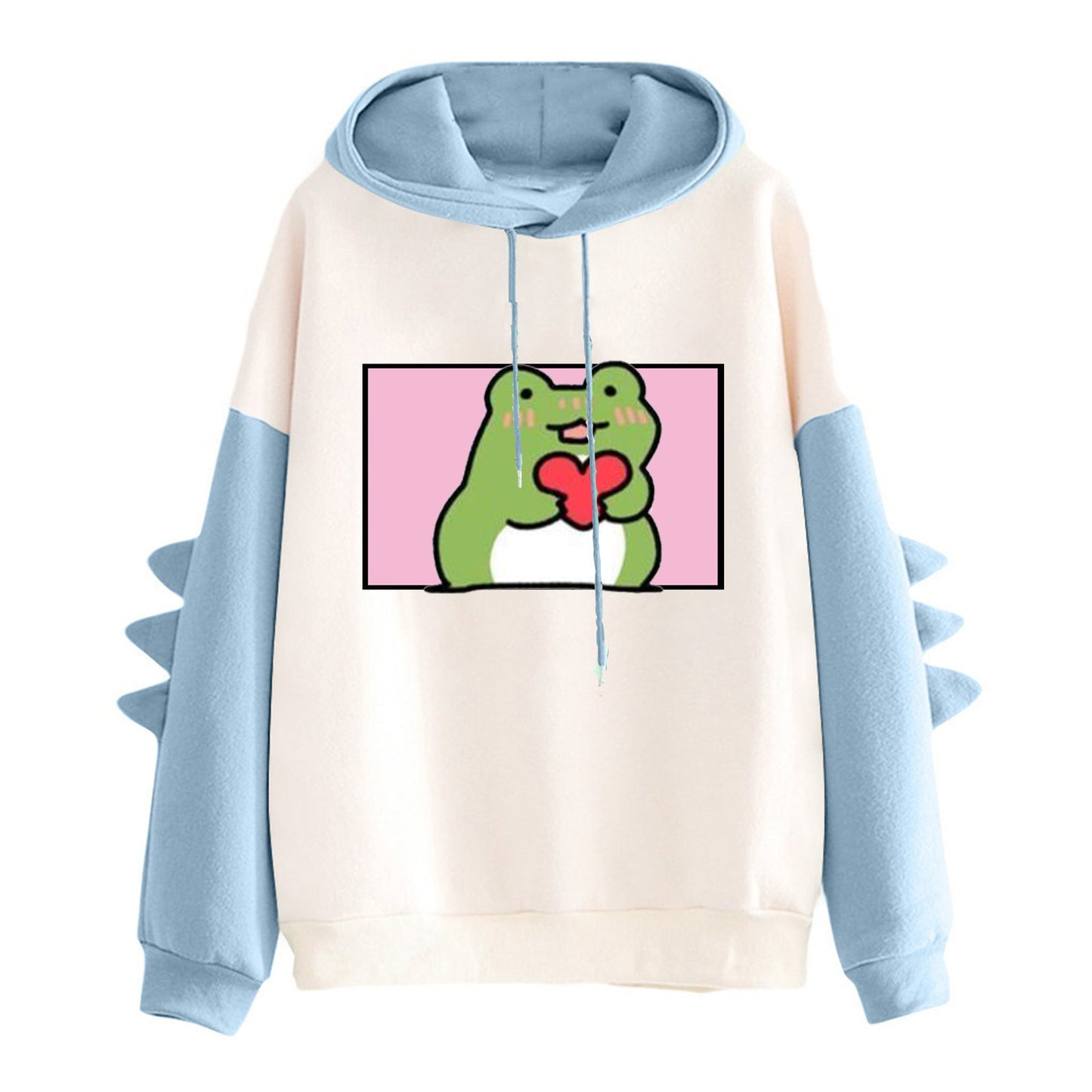 Damen Hoodie Froschdesign Eveloria