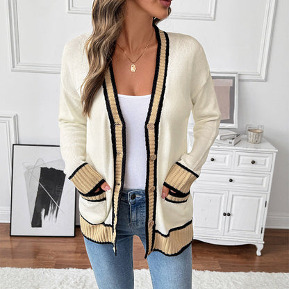 Damen Cardigan Lässig Eveloria - Eveloria