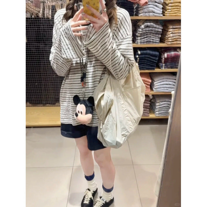 Damen Übergrößen-Shirt Lässig Größe XL Eveloria