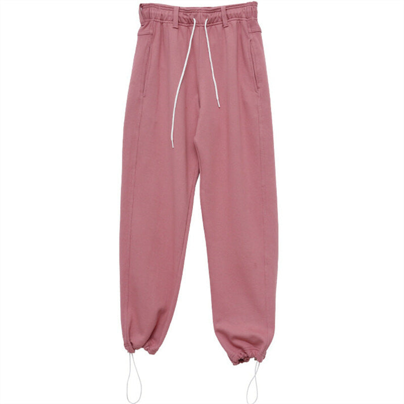Damen Jogginghose mit Gummizug und verstellbarem Bund Eveloria