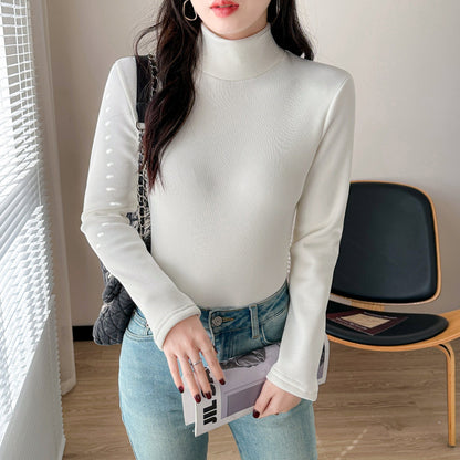 Damen Rollkragenpullover Langärmlig Eveloria