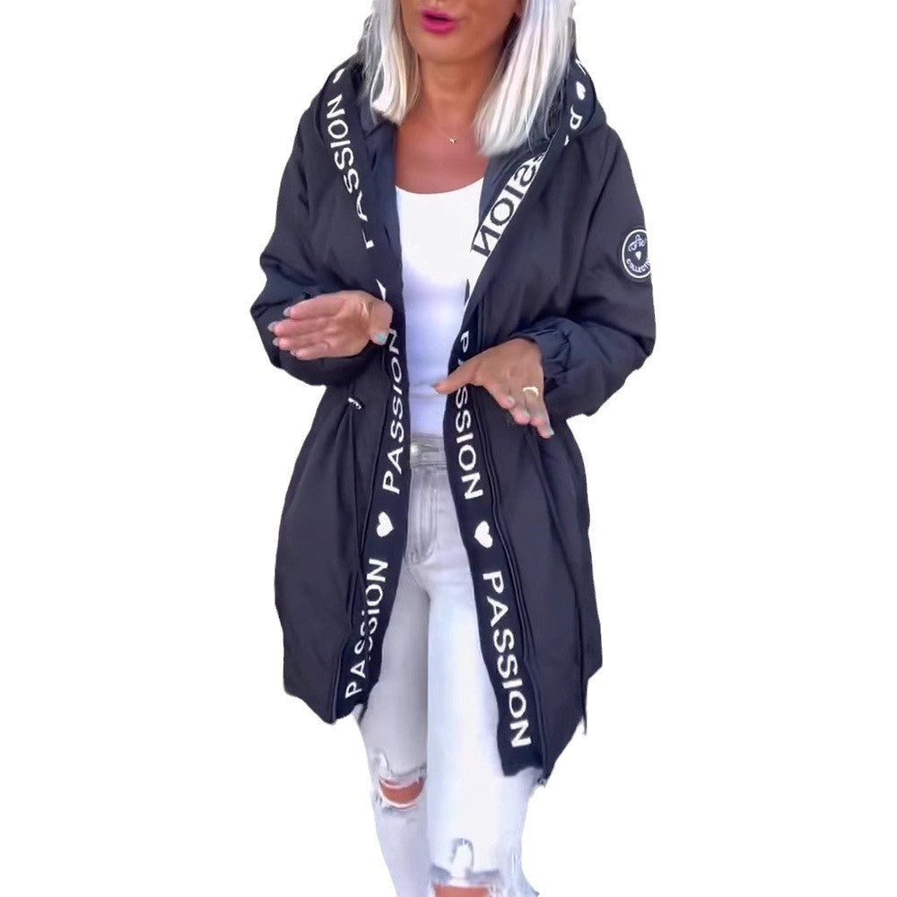 Damen Utility-Jacke mit Bindegurt Eveloria
