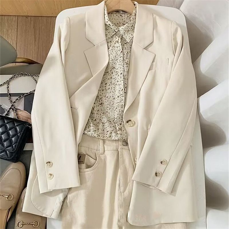 Damen Blazer Doppelter Knopfleiste Eveloria