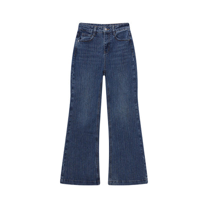 Damen High-Waist Schlagjeans Nachhaltiges Denim
