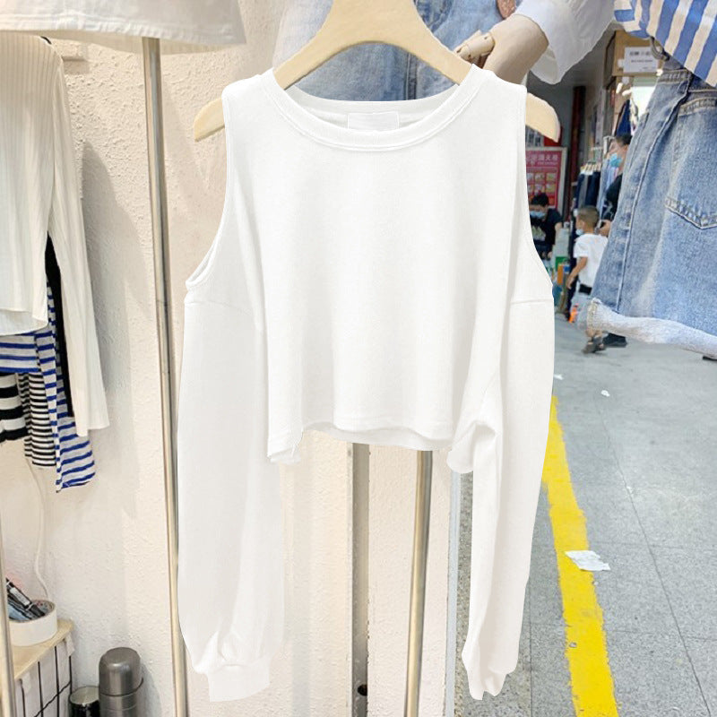 Damen Crop- Langärmlig Eveloria