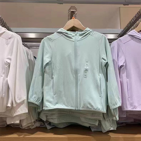 Damen Funktionale Kapuzenjacke Atmungsaktives Netz Schwarz Eveloria - Eveloria