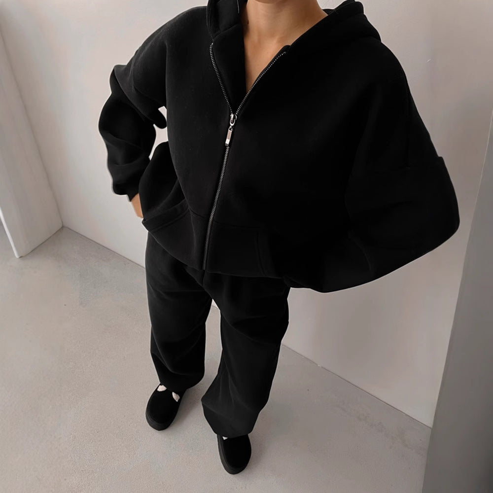Damen Jogginganzug Eveloria Kapuzenjacke Jogginghose
