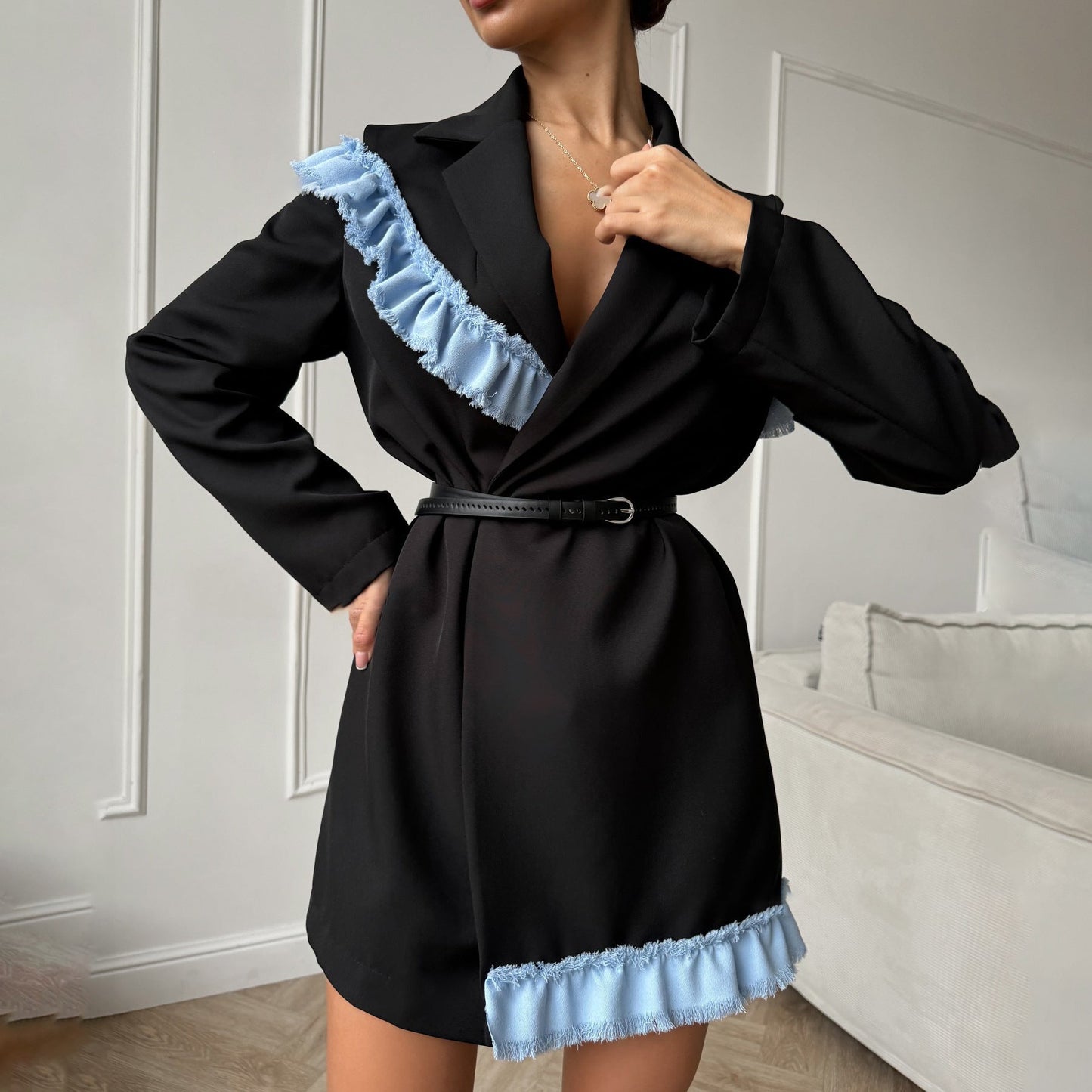 Damen Blazerkleid Eveloria Elegantes Modell - Eveloria