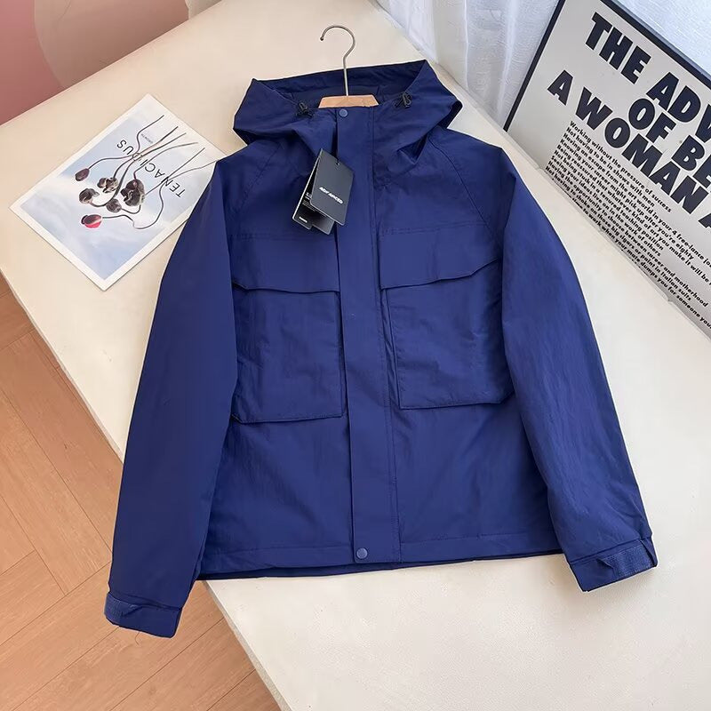 Damen Outdoor-Jacke Wasserdicht mit Taschen Eveloria