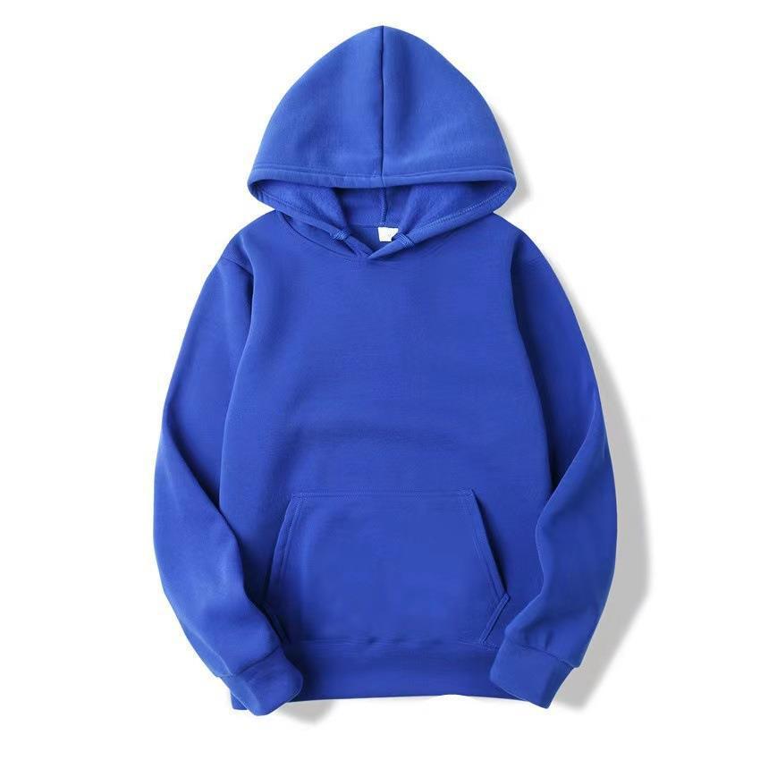 Damen Hoodie Weiches Innenfutter Kängurutasche Grau Eveloria