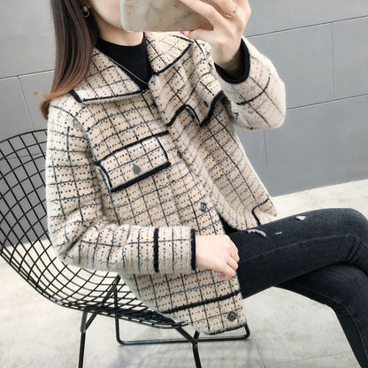 Damen Jacke Modisch Komfortschnitt Eveloria