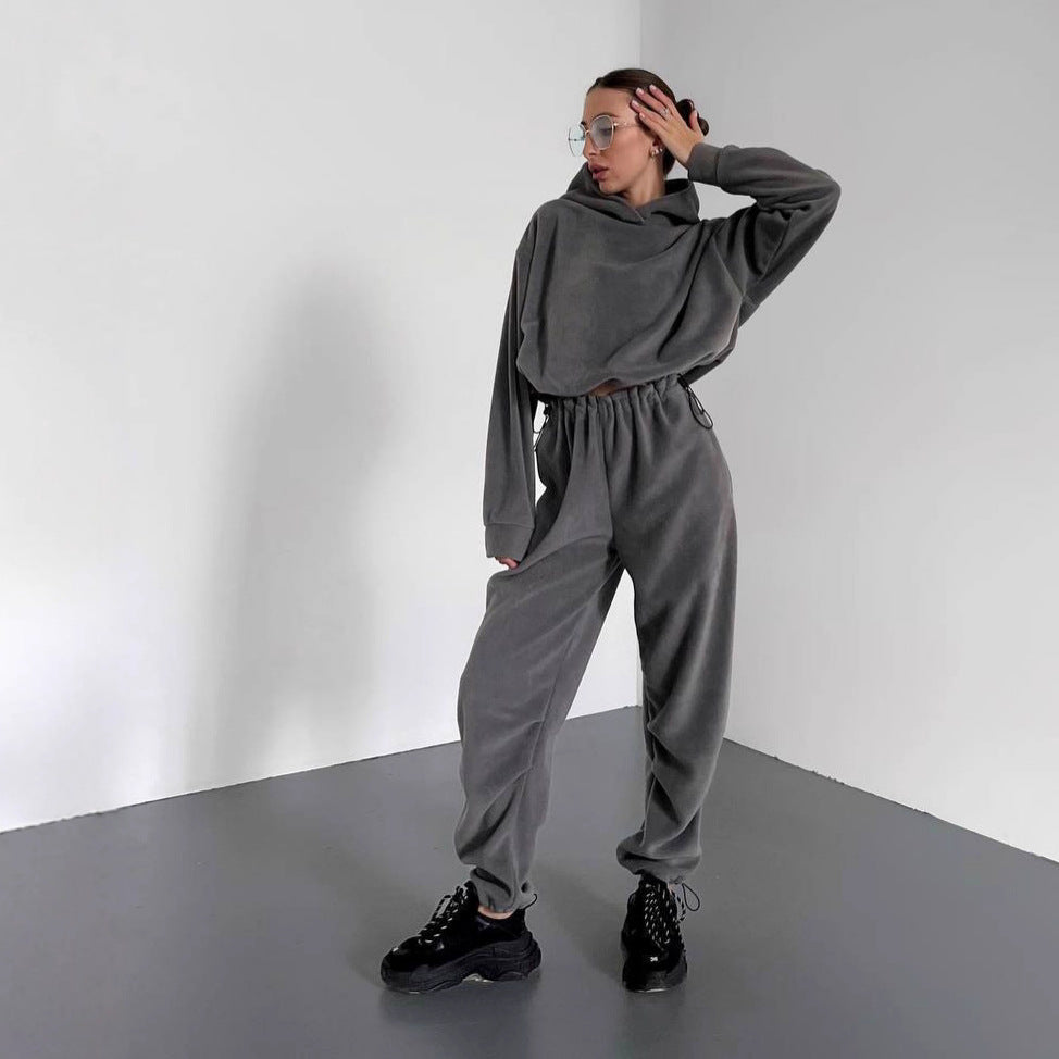 Damen Sweatsuit Kuschelig Eveloria