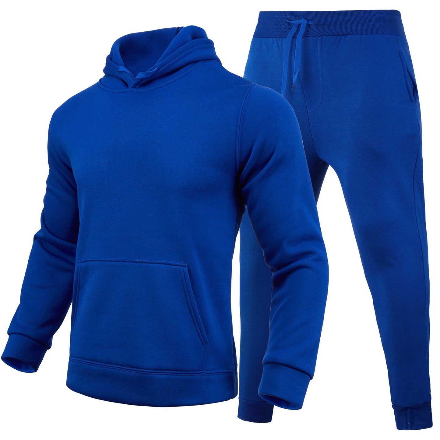 Damen Sportliches Hoodie- und Jogginghose-Set Baumwollmix Eveloria