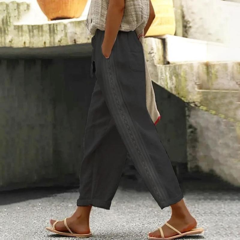 Eveloria Damen Gerade Hosen Lässig