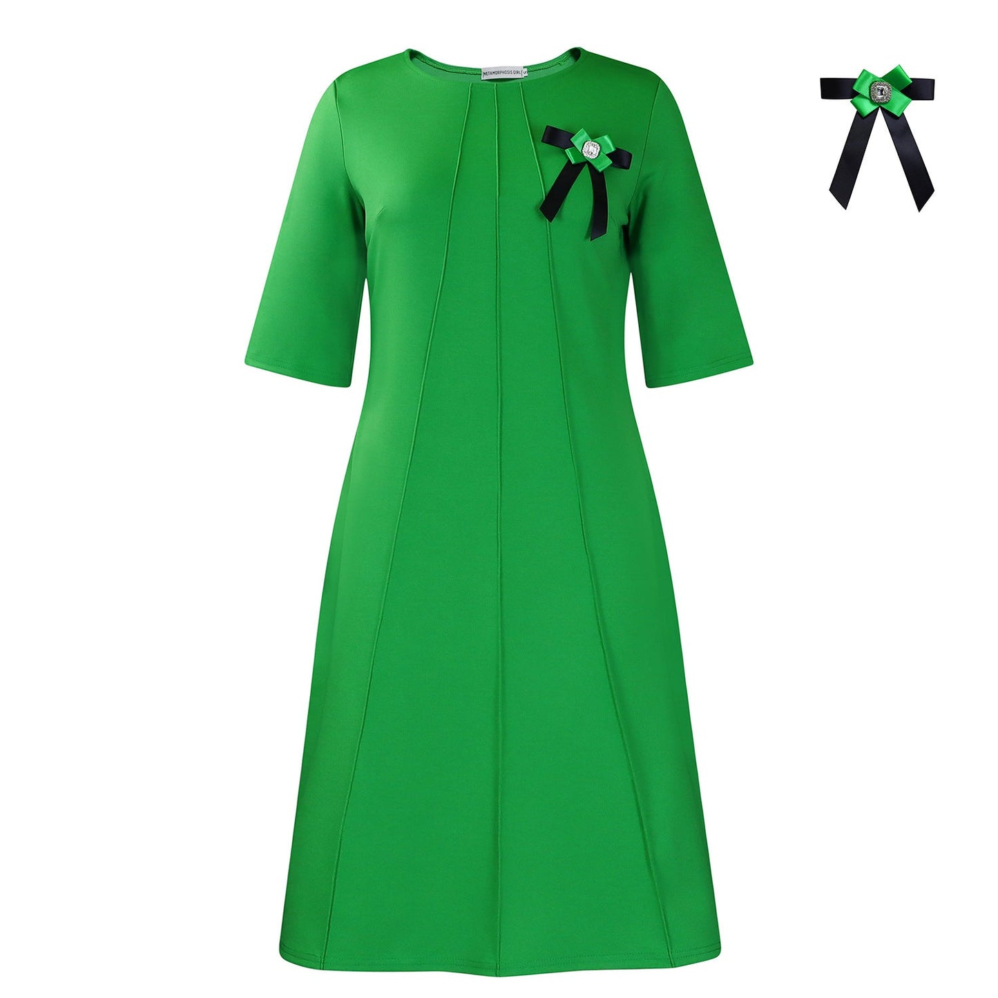 Damenkleid mit Verzierungen Eveloria