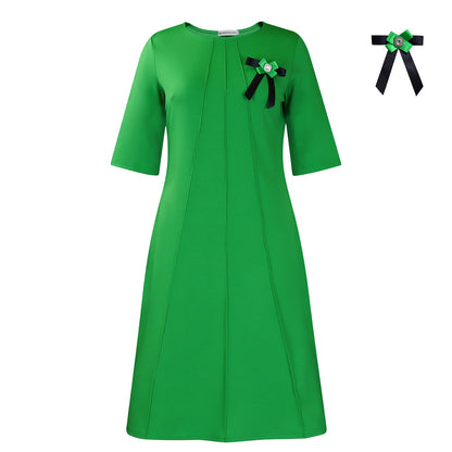 Damenkleid mit Verzierungen Eveloria