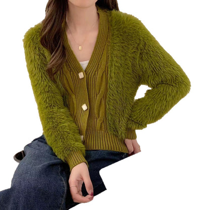 Damen Strickjacke Kuschelig Eveloria