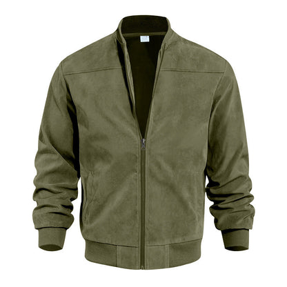 Eveloria Damen Wildlederjacke Warmfutter