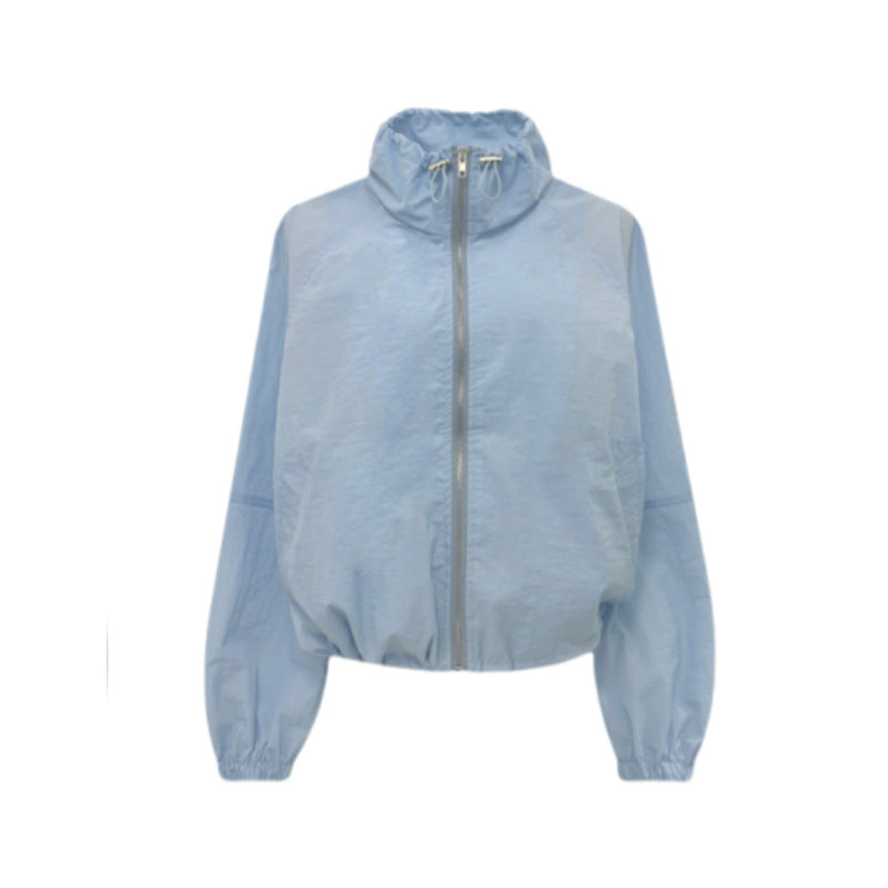 Damen Windjacke Leicht Voluminöse Ärmel Eveloria