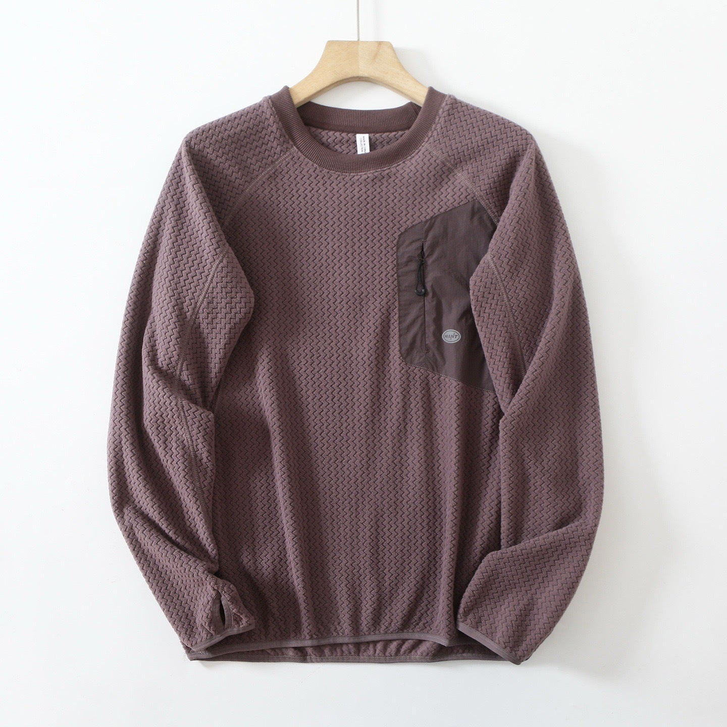 Damen Sweatshirt Strukturiertes Design Eveloria