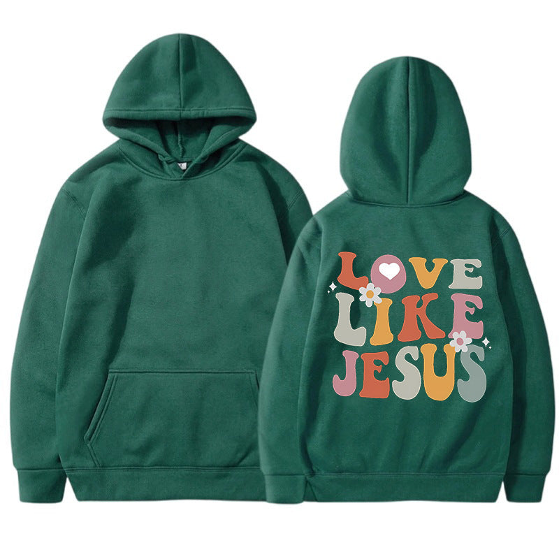Damen Hoodie Mit Aufdruck Bequem