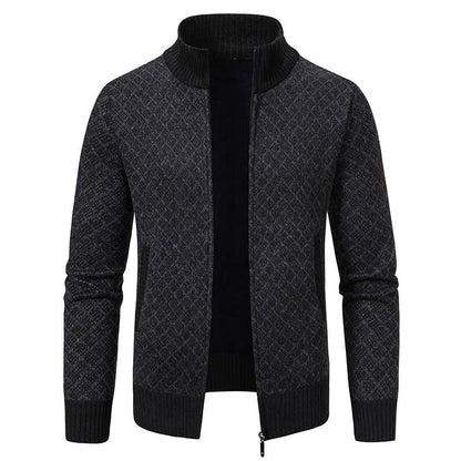 Herren Strickblazer Strukturiertes Muster Eveloria
