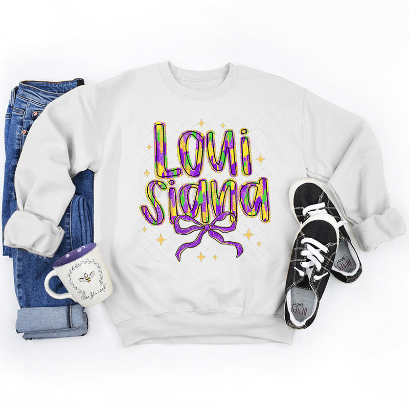 Eveloria Damen Sweatshirt Weiches Innenfutter Grau