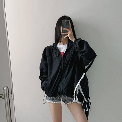 Damen Sportjacke Reißverschluss Übergangsjacke Eveloria - Eveloria