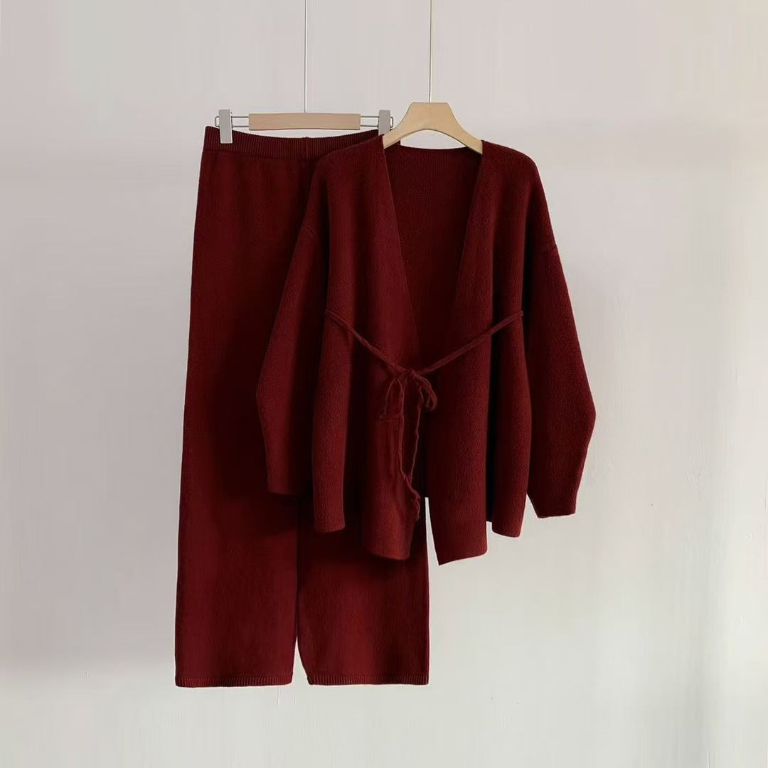Damen Wickeljacke Lässige Passform Baumwolle
